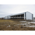 Easy install steel structure poultry farm cowshed